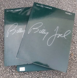 Billy Joel - Complete Volume 1 + 2 Piano/Vocal/Guitar Chords Songbooks SUPERB - Picture 1 of 6