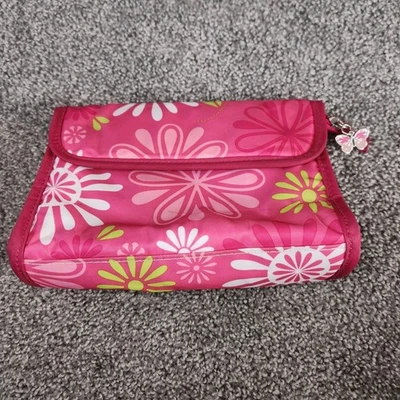 Pink Floral Modella Travel Toiletry and Jewelry Bag  - Image 1 of 4