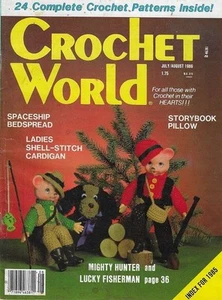 CROCHET WORLD July/August 1986 - Picture 1 of 1