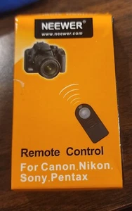 NEEWER IR UNIVERSAL WIRELESS REMOTE CONTROL FOR CANON NIKON SONY PENTAX - NIB! - Picture 1 of 3