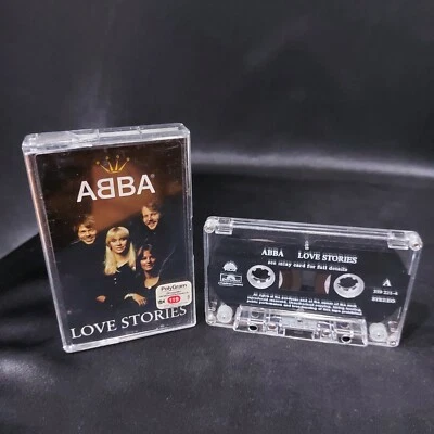 ABBA Love Stories Cassette Tape (Polydor 1998) - Image 1 of 3