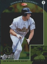 1998 Donruss Collections Preferred Oakland Athletics Baseball #693 Ben Grieve