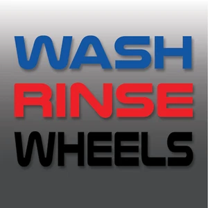 Car Detailing Wash, Rinse & Wheels Vinyl Bucket Stickers | Shampoo | Wax | Valet - Picture 1 of 3