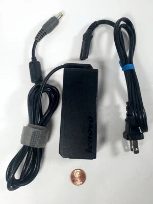 Cargador adaptador de CA genuino Lenovo Notebook Fuente de alimentación 92P1156 - Totalmente probado Foto 1 de 3