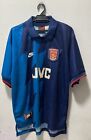 Koszulka piłkarska Arsenal The Gunners 1994 1995 JVC Nike Vintage Piłka nożna XL Wielka Brytania