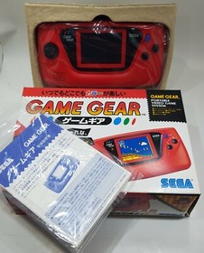 NEW SEGA Game Gear Console Rare HGG-3215 RED NIB