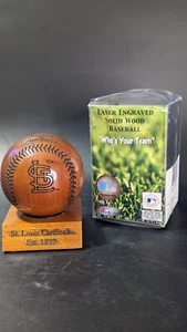 Béisbol de madera 2001 Cooperstown edición limitada de los St. Louis Cardinals * - Imagen 1 de 8