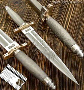 IMPACT BESTECK SELTEN CUSTOM D2 ART DOLCH MESSER DRAHTUMWICKELTER GRIFF  - Bild 1 von 8