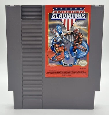 American Gladiators (Nintendo | NES) Retrô | Videogame Vintage - Testado - Imagem 1 de 4