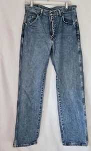 Wrangler Authentic Jeans Herren mittelblau Größe 34 x 32 100 % Baumwolle - Bild 1 von 6