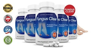 Fungus Clear Premium Probiotic 1.5 Billion CFU 5 Pack - Picture 1 of 5