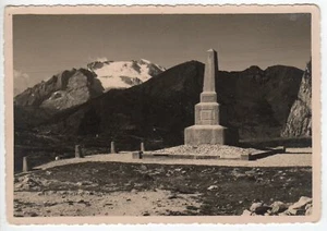 Cartolina epoca. Gruppo delle Dolomiti presso Falzarego. N.V. - Picture 1 of 3