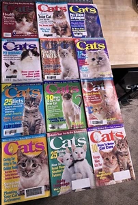 Lot of 12 Cats Magazines - PriMedia CATS Magazine Complete Year of 1998 - RARE - - Picture 1 of 5