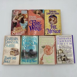 7 BARBARA DAWSON SMITH PBs Historical Regency Romance Bodice Rippers, Series - Picture 1 of 20