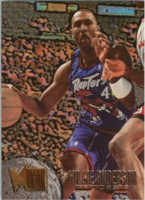 1995-96 Metal Basketball Card #196 Willie Anderson Toronto Raptors - Image 1 of 2