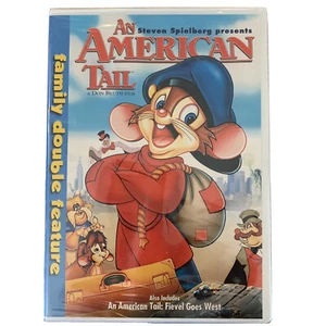 American Tail Fievel Goes West Double Feature DVD 2005 Don Bluth new sealed - Picture 1 of 2