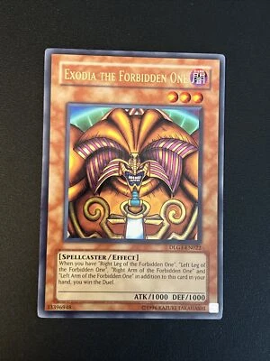 Yu-Gi-Oh! Ultra Rare Exodia The Forbidden One Dlg1-en022 Near Mint Dark Legends - Image 1 of 4