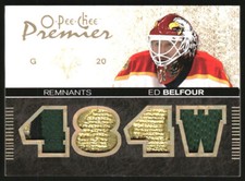 2007-08 OPC Premier Remnants Quads Patches #PREB Ed Belfour /20