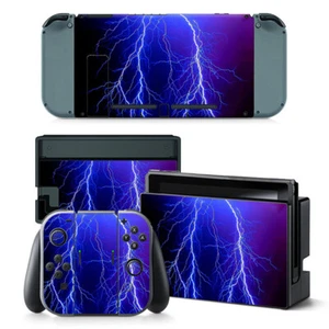 Vinyl Game Skins Decals Protect cover Full Set for Nintendo Switch Sticker - Picture 1 of 26