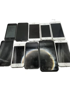 Joblot 10 Apple iPhones Spares Repairs iPhone 8 7 Plus 6s 6 5s parts - Picture 1 of 23