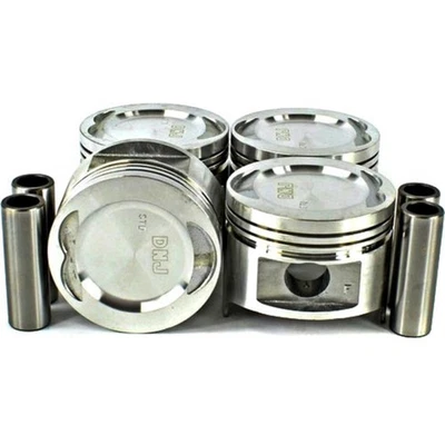 P456 DNJ Pistons Set of 4 for Pickup Kia Sportage Mazda 626 B2000 Truck 86-87 - Image 1 of 4