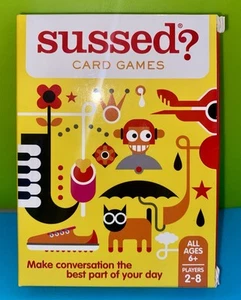 SUSSED Yellow (All Sorts) Card Game Make Conversation the Best Part of Your Day - Picture 1 of 5