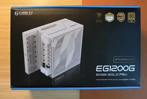 Alimentation modulaire complète Lian Li Edge Series - 1200 W (hub ventilateur inclus) - Gold-AT - Photo 1/1