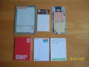 verschiedene Notizblöcke Zettel Post it Klebezettel - Bild 1 von 4