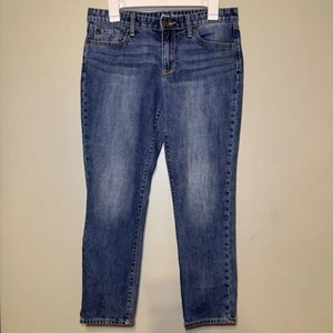 Gap Sexy Boyfriend Fit Denim Blue Jeans Size 4S 4 Petite - Picture 1 of 10