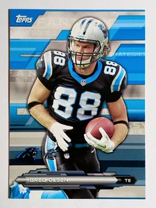 2014 Topps Fantasy Strategies #FFSGO Greg Olsen - Picture 1 of 2