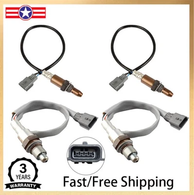 For 2015 2016 2017 2018 2019 Nissan Murano 3.5L V6 4PCS Oxygen Sensor Up+Down US - Image 1 of 4