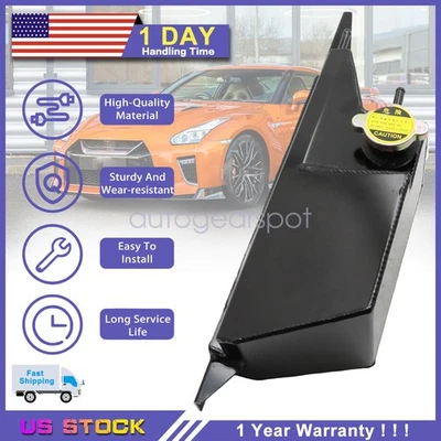 Aluminum Coolant Overflow Reservoir Tank For Nissan R35 GTR R35 GT-R 2008 - 2022 - Image 1 of 4