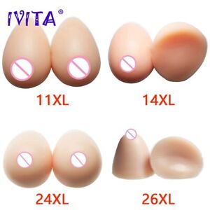Faux boobs thoraciques réalistes formes de poitrine en silicone pour travesti