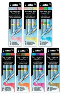 Spectrum Noir - AQUATINT - 3 Pen Packs By Crafters Companion - Picture 1 of 10