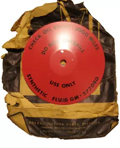 OE 1958 1959 Oldsmobile Air Ride Compressor Cover ~ GM Part # 577090 - Picture 1 of 3