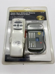 Hampton Bay Ceiling Fan Hand Held Wireless Remote Control New Sealed SKU 191 691 - Picture 1 of 3