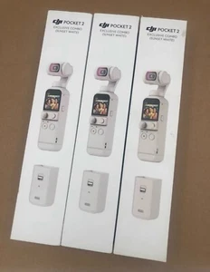 DJI Pocket 2 3-Axis Camera Exclusive Combo Sunset White (Preowned) - Picture 1 of 1