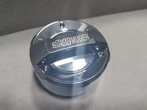 MUGEN CHROME FULL FUEL PETROL CAP for HONDA CIVIC EP3 FN2 Fk8 TYPE R S2000 CR-V - Picture 1 of 6