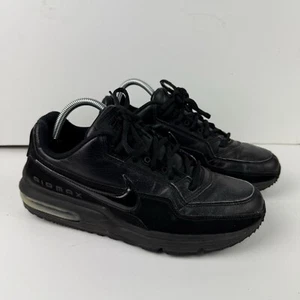 Nike Air Max LTD 3 Men's Shoes Triple Black 687977 020 Men Sz 8 READ!!! - Picture 1 of 9