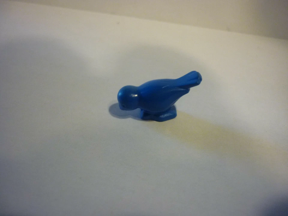 PLAYMOBIL LOT ACCESSOIRES animal de la foret petit oiseau bleu  zoo sauvage  - Photo 1/1