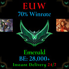 EUW Emerald LoL Acc League of Legends Mid Main e4 Smurf Battle Bunny Prime Riven