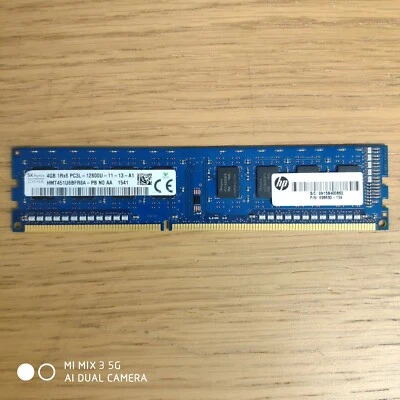 SKY Hynix HMT451U6BFR8A-PB N0 AA - 4GB 1Rx8 DDR3-1600 UDIMM PC3L-12800U NON ECC - Image 1 of 2