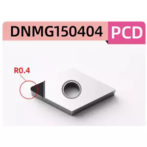 4pcs DNMG150404 PCD turning inserts DNMG431 PCD diamond inserts for aluminum - Picture 1 of 2