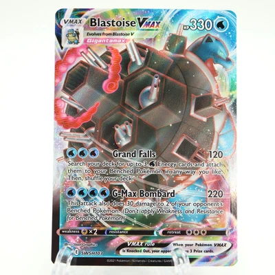 Blastoise VMAX SWSH103 Sword & Shield Standard Promo Pokemon TCG Card Holo NM - Image 1 of 4
