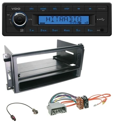 VDO AUX 1DIN MP3 USB Autoradio für Chrysler 300C Sebring Dodge Avenger Nitro Jee - Bild 1 von 4