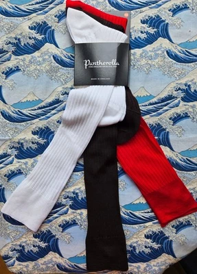 Pantherella Men's English Long Cotton Socks 3-Pack Ribbed UK 6- 7 EU 39-40 £54 - Image 1 of 4