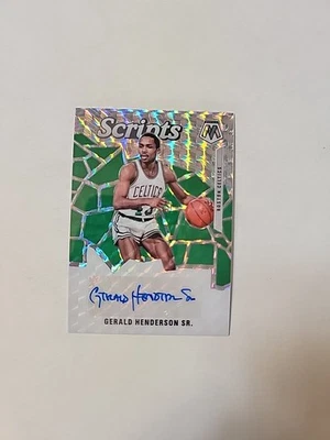 2019-20 Mosaic Basketball Gerald Henderson Jr Autograph Prizm SD8578 - Image 1 of 2
