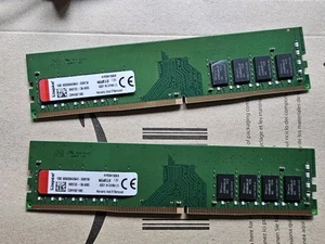 Kingston KVR26N19S8/8 8GB 1Rx8 1G x 64-Bit PC4-2666 CL19 288-Pin DIMM - Afbeelding 1 van 2