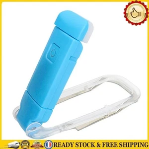 Book Night Reading Light - USB Rechargeable Clip-on Mini LED Lamp (Blue) - Bild 1 von 10