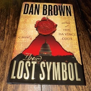 DAN BROWN THE LOST SYMBOL SIGNED FIRST EDITION & FIRST PRINTING 2009 - Picture 1 of 19